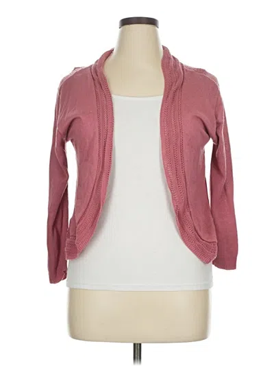 Pre-owned Rue21 Cardigan Sweater In Pink