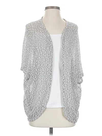 Pre-owned Rue21 Cardigan Sweater In Silver