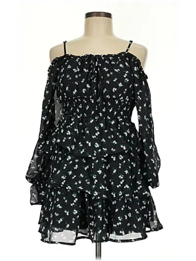 Pre-owned Rue21 Casual Dress In Black