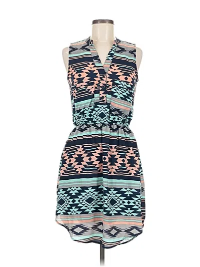 Pre-owned Rue21 Casual Dress In Blue