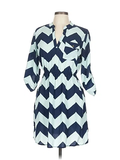 Pre-owned Rue21 Casual Dress In Blue