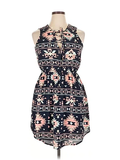 Pre-owned Rue21 Casual Dress In Blue