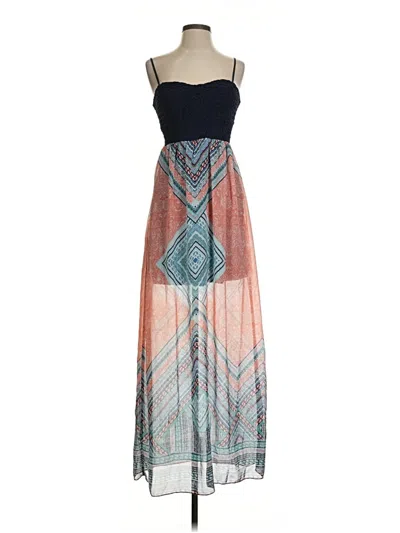 Pre-owned Rue21 Casual Dress In Blue