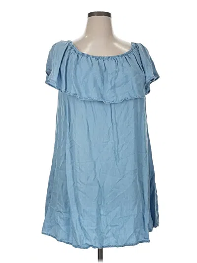 Pre-owned Rue21 Casual Dress In Blue