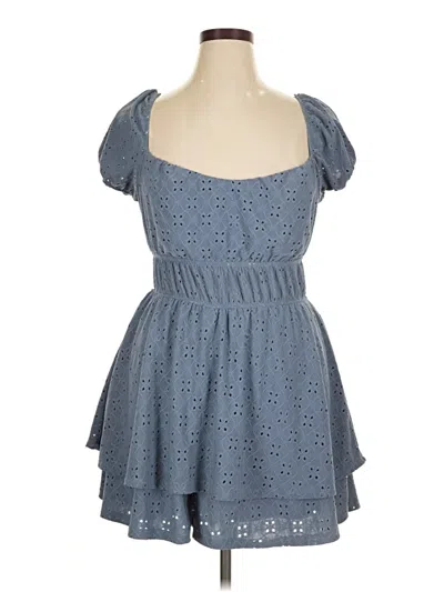 Pre-owned Rue21 Casual Dress In Blue