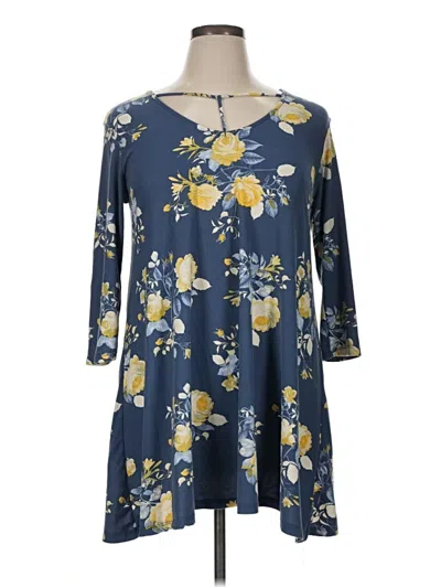 Pre-owned Rue21 Casual Dress In Blue