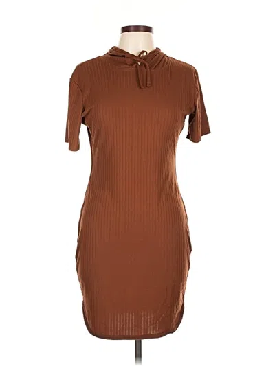 Pre-owned Rue21 Casual Dress In Brown