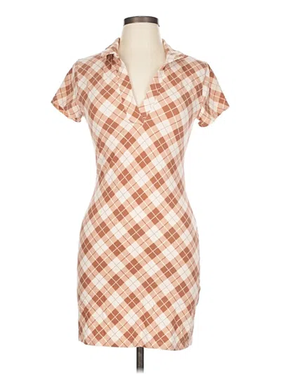 Pre-owned Rue21 Casual Dress In Brown