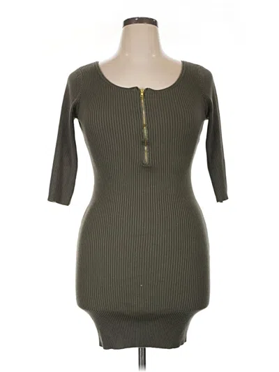 Pre-owned Rue21 Casual Dress In Gray