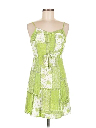Pre-owned Rue21 Casual Dress In Green