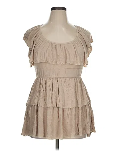 Pre-owned Rue21 Casual Dress In Tan