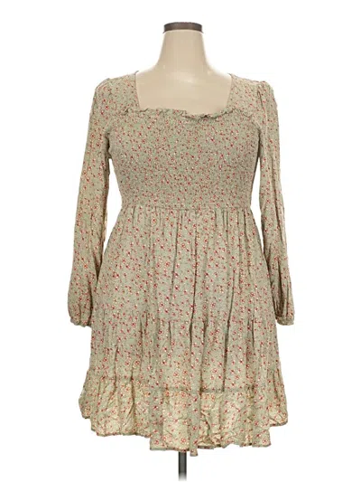 Pre-owned Rue21 Casual Dress In Tan