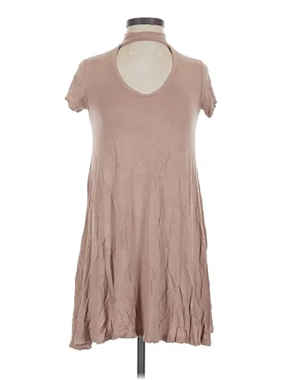 Pre-owned Rue21 Casual Dress In Tan