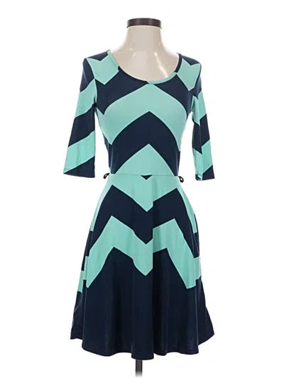 Pre-owned Rue21 Casual Dress In Teal