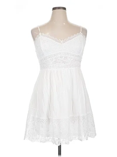 Pre-owned Rue21 Casual Dress In White