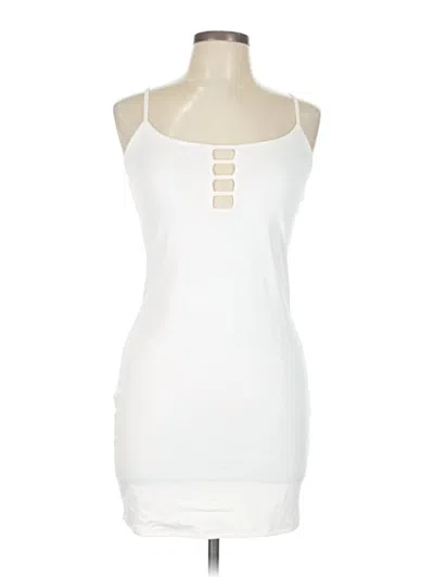 Pre-owned Rue21 Casual Dress In White