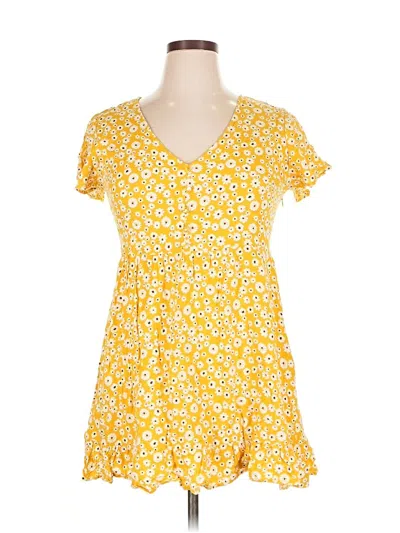 Pre-owned Rue21 Casual Dress In Yellow