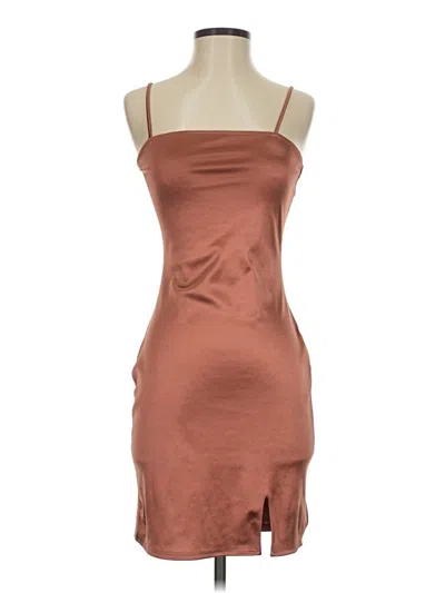 Pre-owned Rue21 Cocktail Dress In Brown
