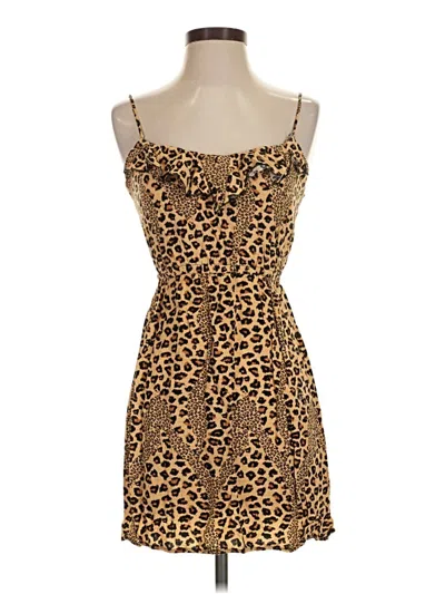 Pre-owned Rue21 Cocktail Dress In Brown