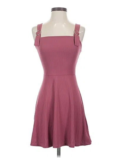 Pre-owned Rue21 Cocktail Dress In Burgundy