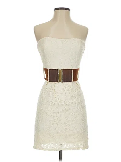 Pre-owned Rue21 Cocktail Dress In White