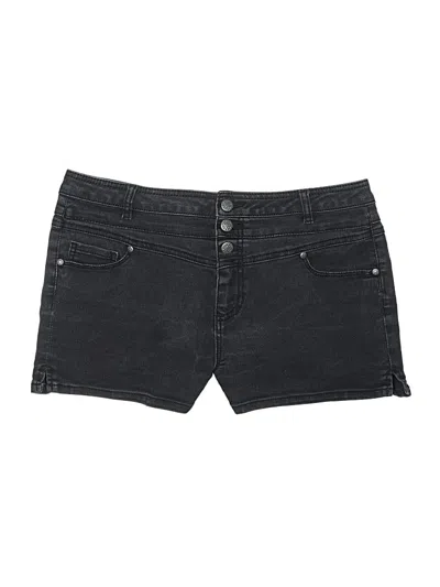 Pre-owned Rue21 Denim Shorts In Black