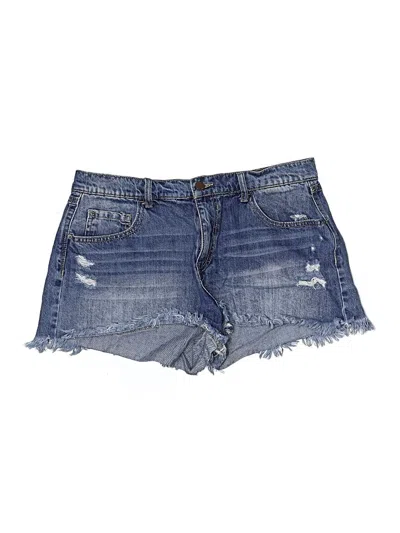 Pre-owned Rue21 Denim Shorts In Blue