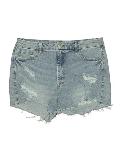 Pre-owned Rue21 Denim Shorts In Blue