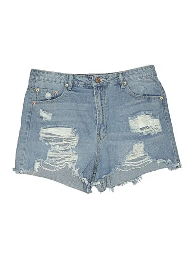 Pre-owned Rue21 Denim Shorts In Blue