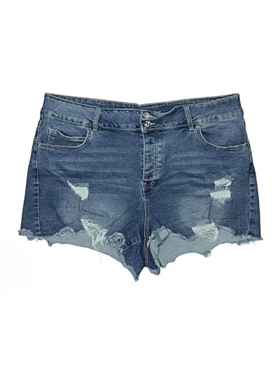 Pre-owned Rue21 Denim Shorts In Blue