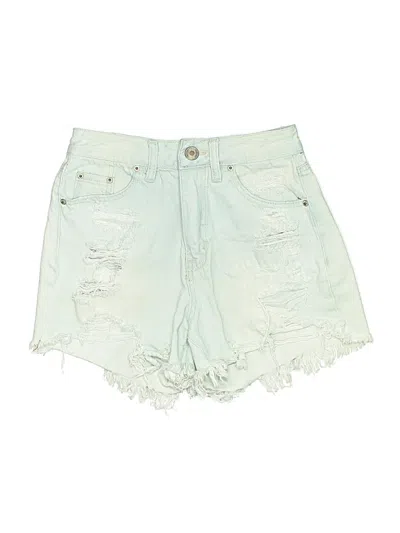 Pre-owned Rue21 Denim Shorts In Green