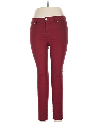 Pre-owned Rue21 Jeans In Burgundy