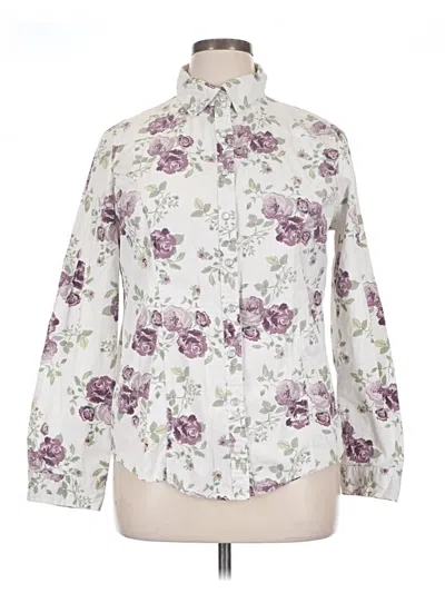 Pre-owned Rue21 Long Sleeve Blouse In Ivory