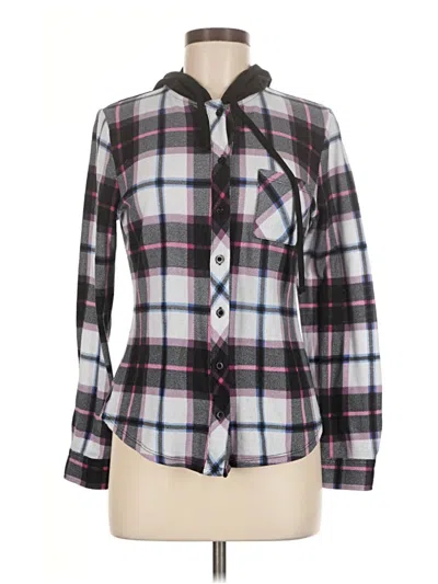 Pre-owned Rue21 Long Sleeve Blouse In Purple