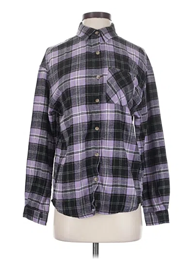 Pre-owned Rue21 Long Sleeve Blouse In Purple