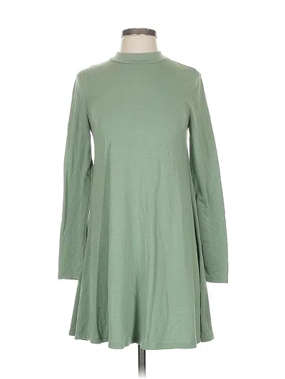 Pre-owned Rue21 Long Sleeve Top Green Turtleneck Tops