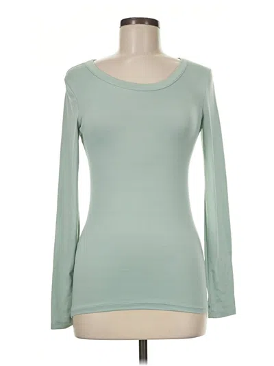 Pre-owned Rue21 Long Sleeve T-shirt In Green