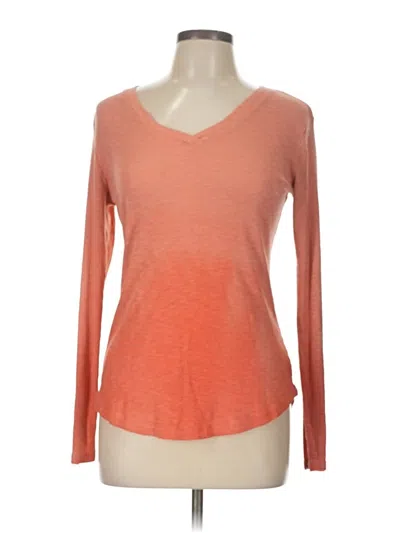 Pre-owned Rue21 Long Sleeve T-shirt In Orange