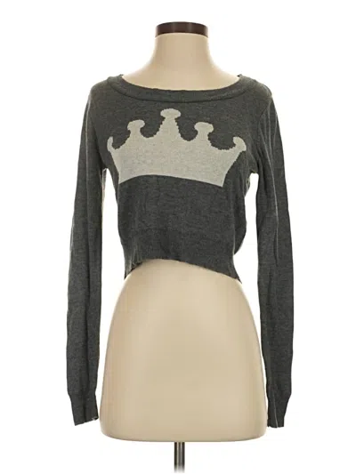 Pre-owned Rue21 Long Sleeve Turtleneck In Gray