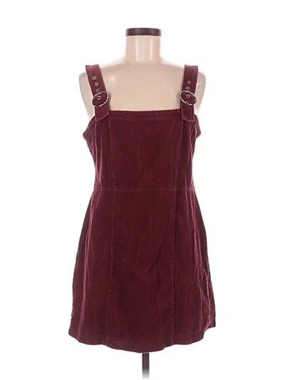 Pre-owned Rue21 Overalls In Burgundy