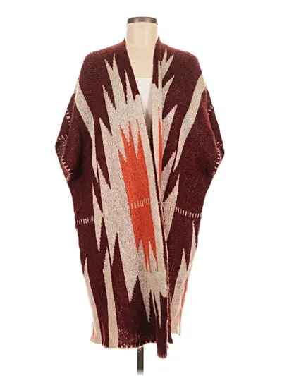 Pre-owned Rue21 Poncho In Brown