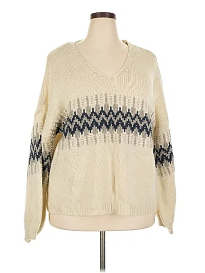 Pre-owned Rue21 Pullover Sweater In Ivory