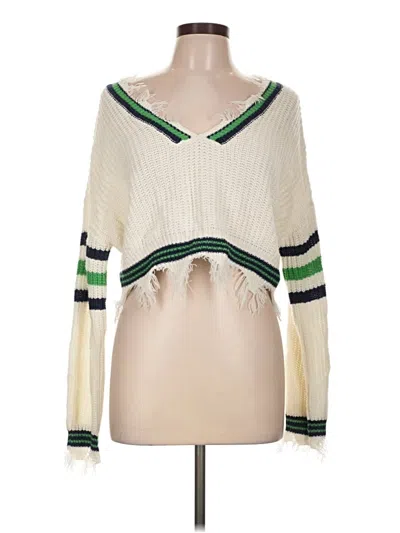 Pre-owned Rue21 Pullover Sweater In Ivory