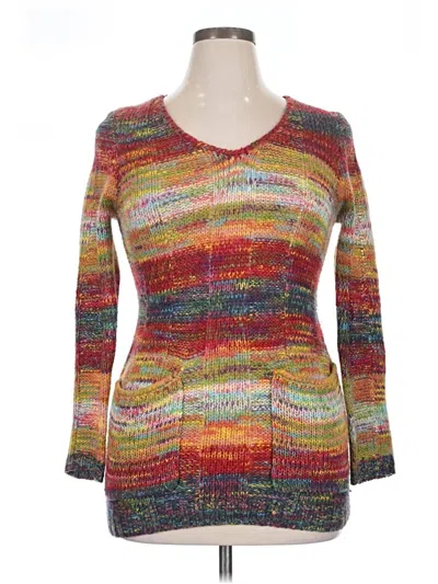 Pre-owned Rue21 Pullover Sweater In Orange