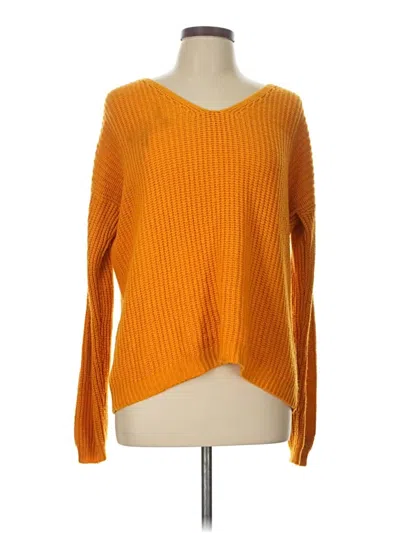 Pre-owned Rue21 Pullover Sweater In Orange