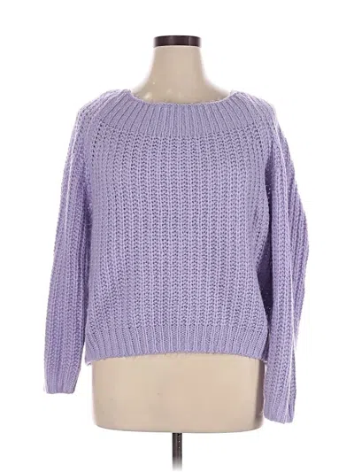 Pre-owned Rue21 Pullover Sweater In Purple
