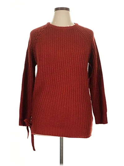 Pre-owned Rue21 Pullover Sweater In Red