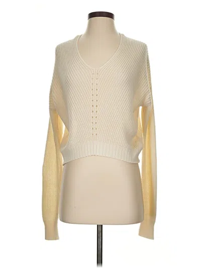 Pre-owned Rue21 Pullover Sweater In White