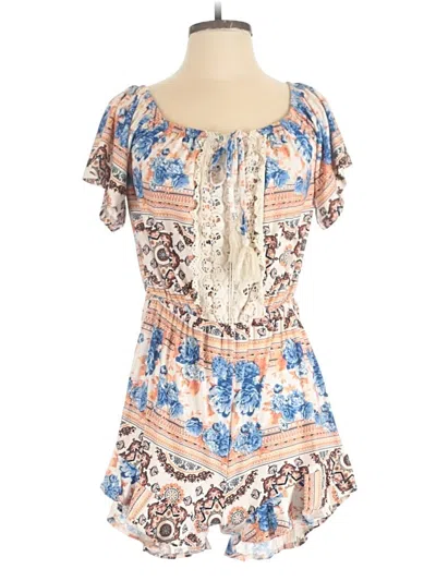 Pre-owned Rue21 Romper In Blue
