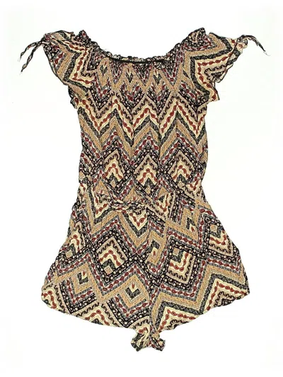 Pre-owned Rue21 Romper In Brown